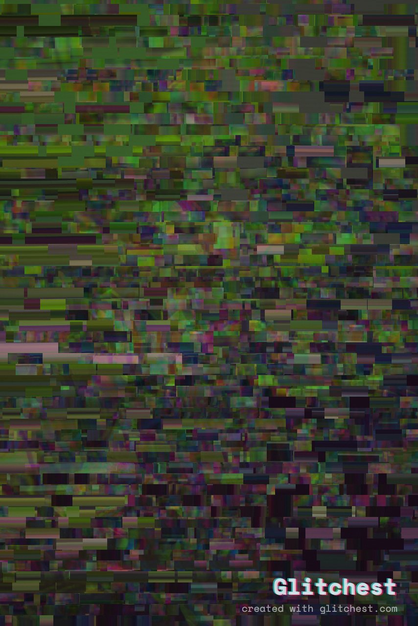 The Datamosh glitch look applied to a photo in Glitchest