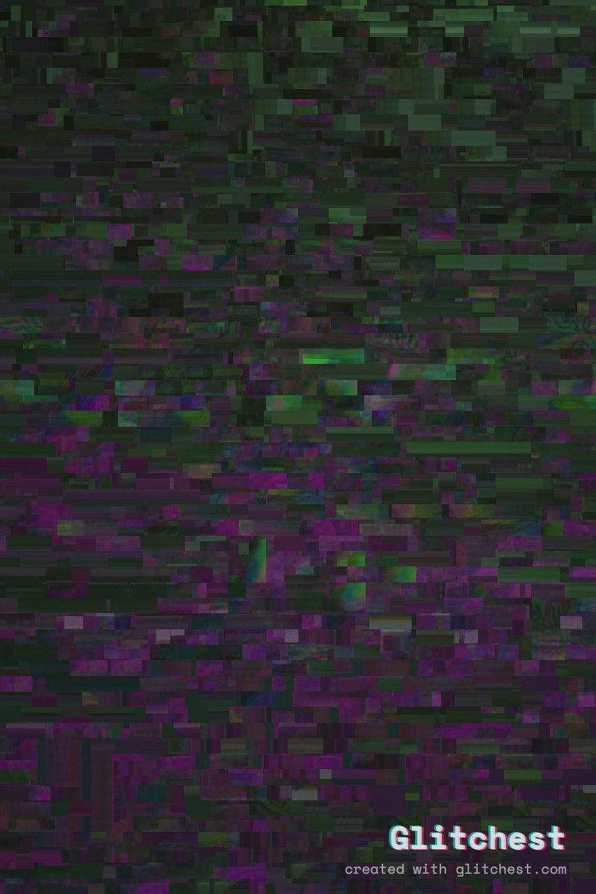 The Datamosh glitch look applied to a photo in Glitchest