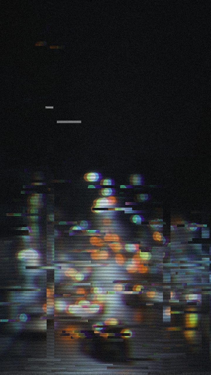 The VHS look glitch look applied in Glitchest